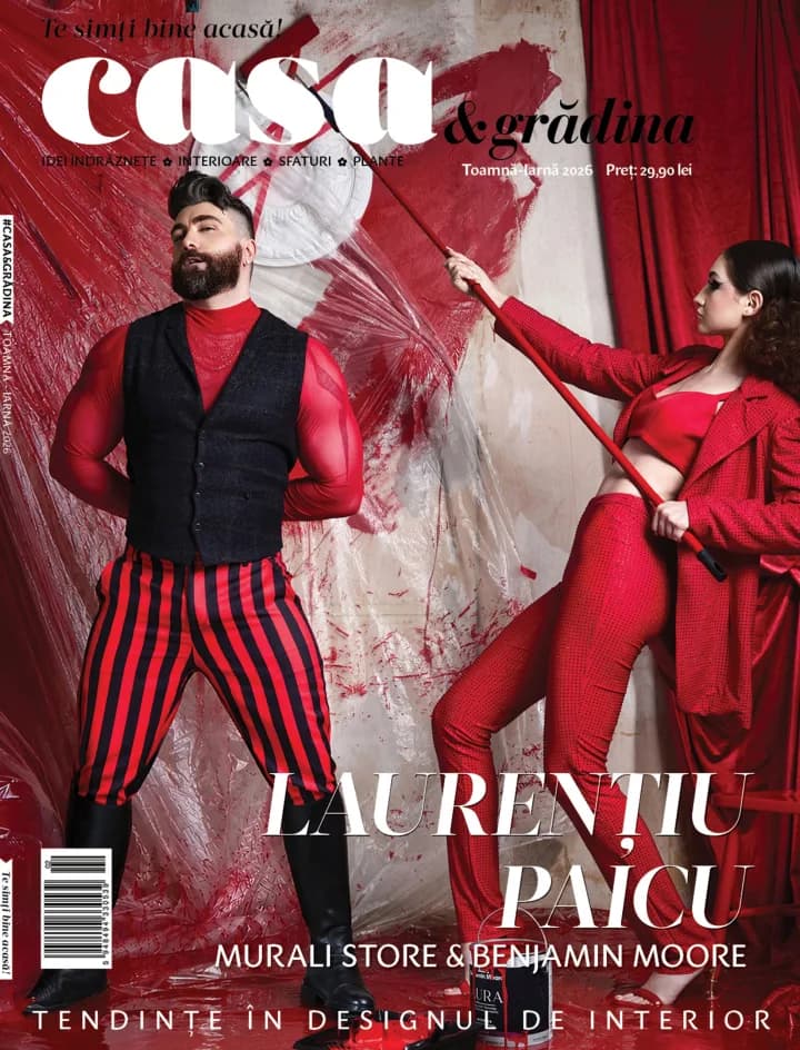 Laurentiu Paicu on the cover of Casa si Gradina magazine, Autumn Winter 2026